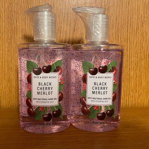 Bath & Body Works Black Cherry Merlot Set of 2